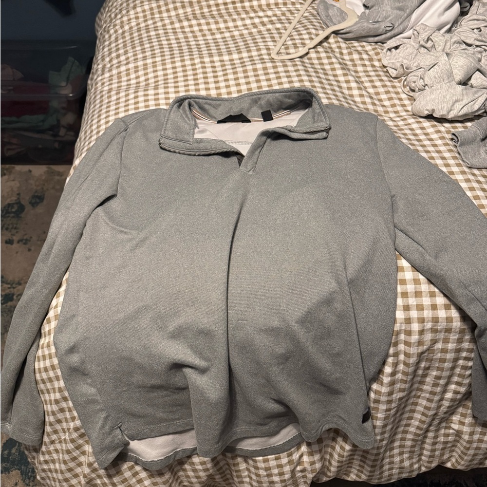 & Other Stories Light Gray Lightweight Shirt Jacket